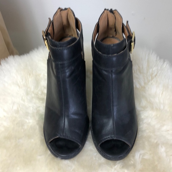 Fioni open toe leather booties - Picture 4 of 13